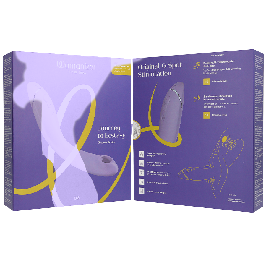 Vibratore Punto G Womanizer OG — Pleasure Air, Lilla