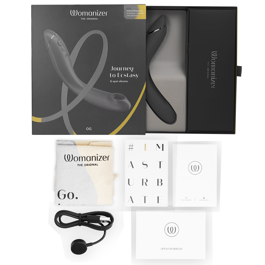 Vibratore Punto G Womanizer OG — Pleasure Air, Ardesia