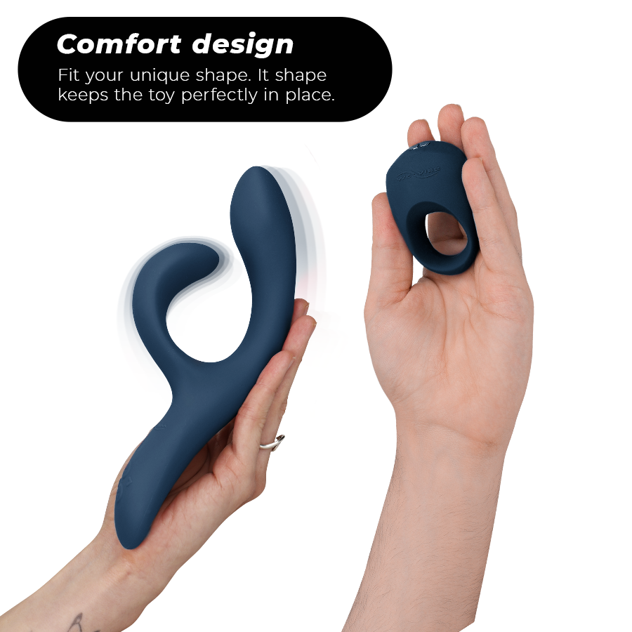 Kit Coppia We-Vibe Nova 2 + Pivot — Vibratore Rabbit e Anello