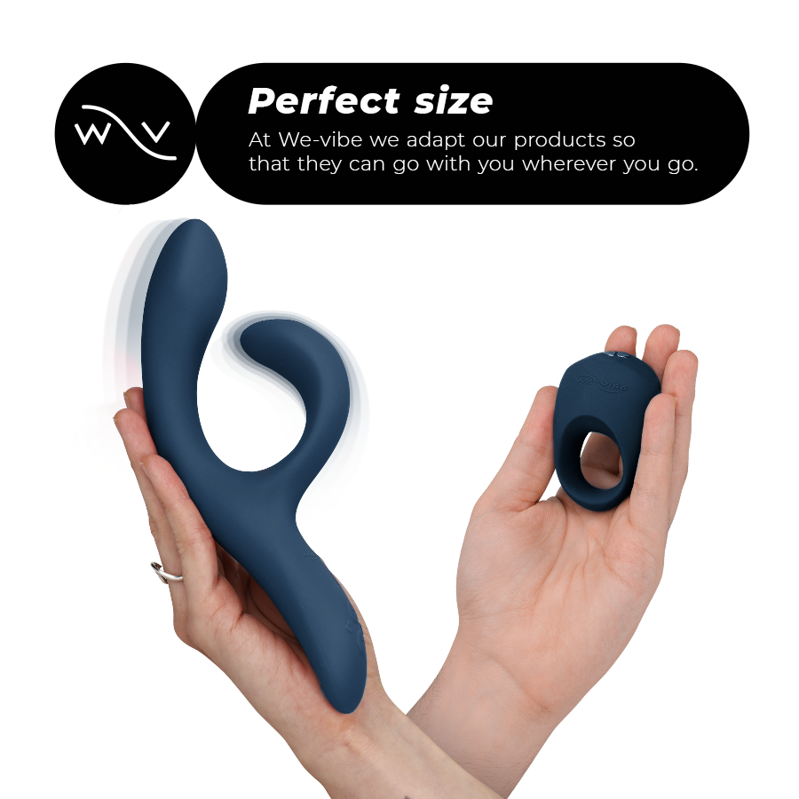 Kit Coppia We-Vibe Nova 2 + Pivot — Vibratore Rabbit e Anello