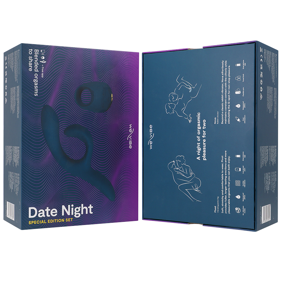 Kit Coppia We-Vibe Nova 2 + Pivot — Vibratore Rabbit e Anello