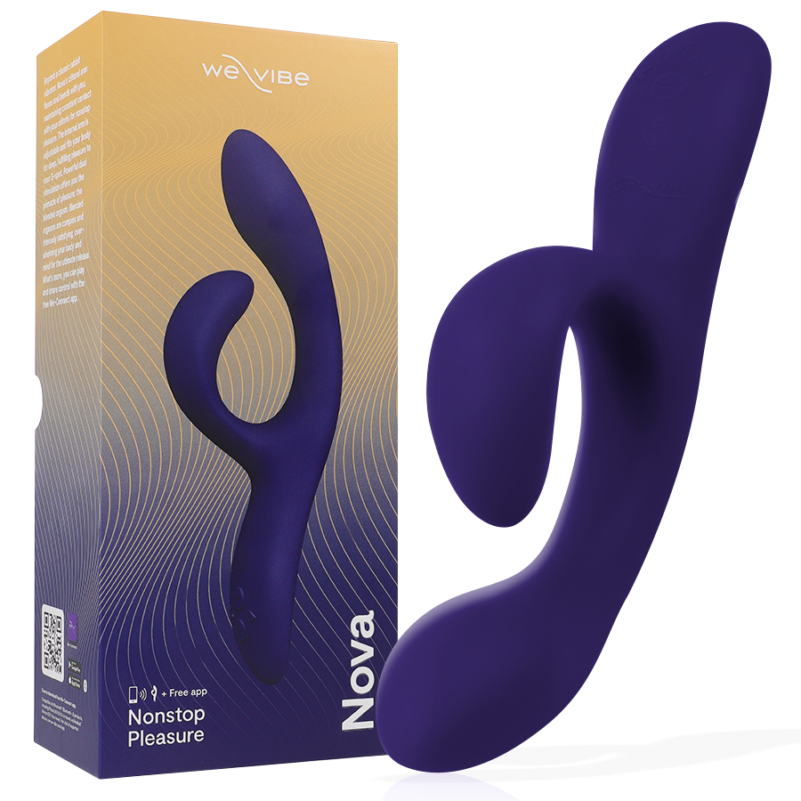 Vibratore Rabbit We-Vibe Nova 3 — Punto G e Clitoride, Blu Notte