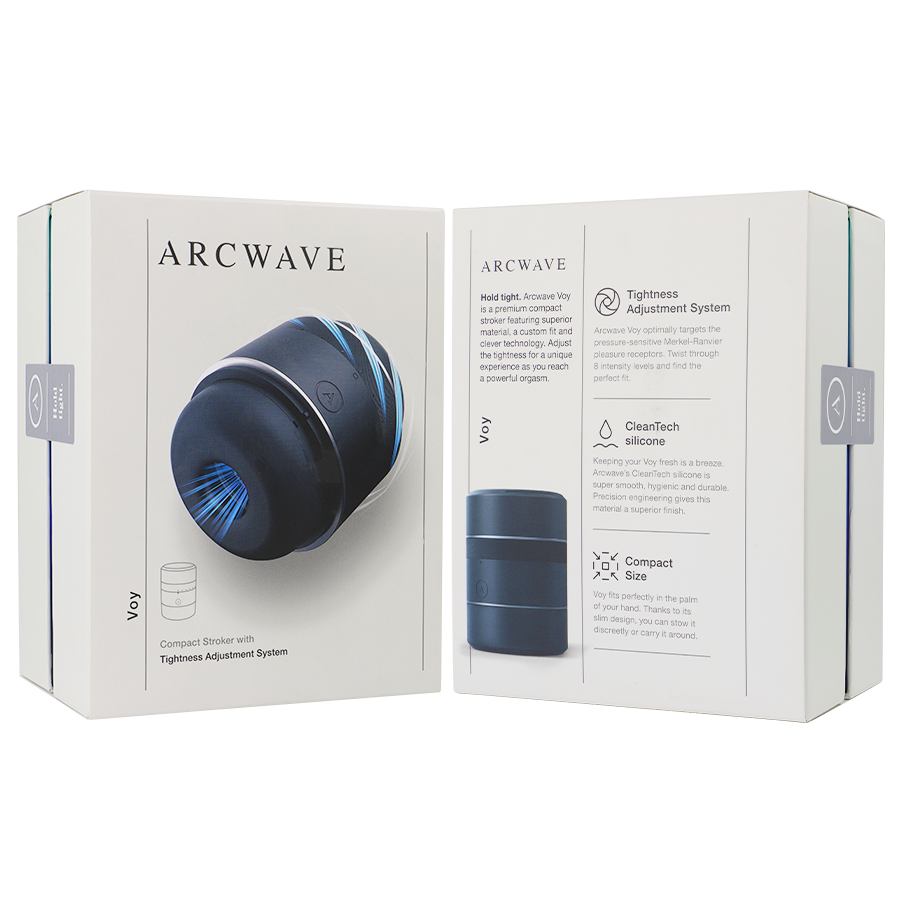 Masturbatore Maschile Compatto Arcwave Voy — 8 Modalità