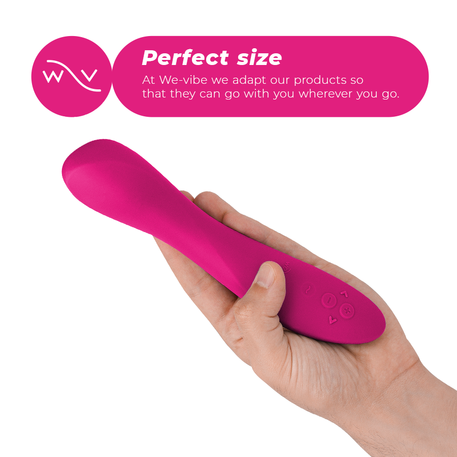 Vibratore Punto G We-Vibe Rave 2 — Silicone, Rosa