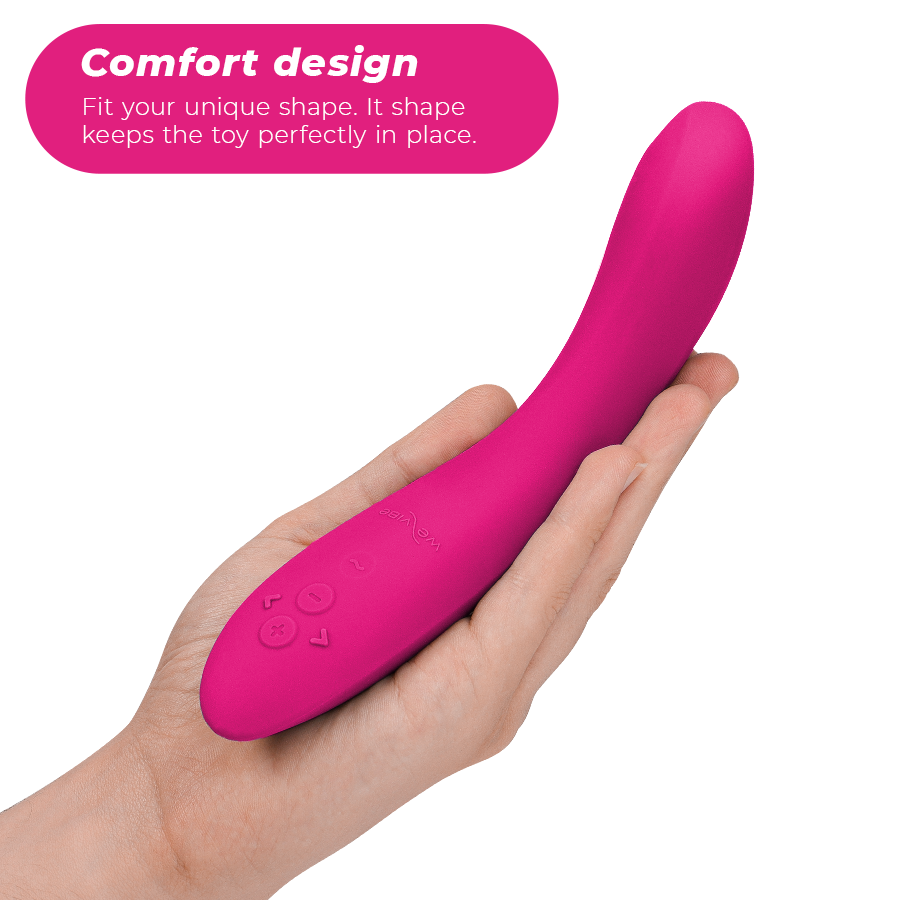 Vibratore Punto G We-Vibe Rave 2 — Silicone, Rosa