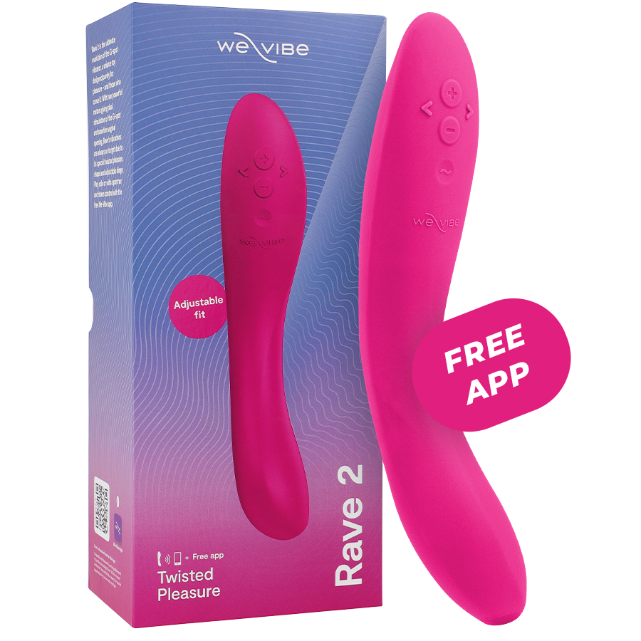 Vibratore Punto G We-Vibe Rave 2 — Silicone, Rosa