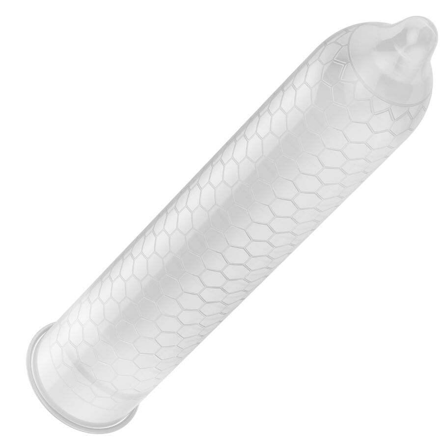Preservativi Organici con L-Arginina Lelo Hex — 3 Unità