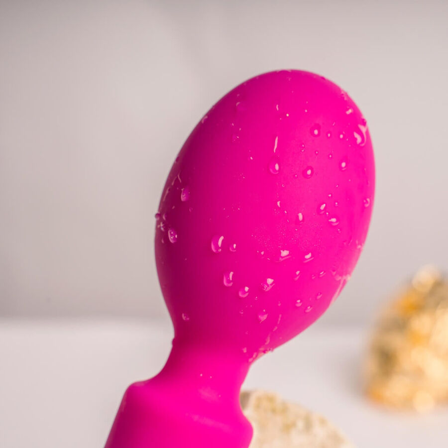 Vibratore Wand Flessibile Rocks-Off Oriel — Ricaricabile, Fucsia