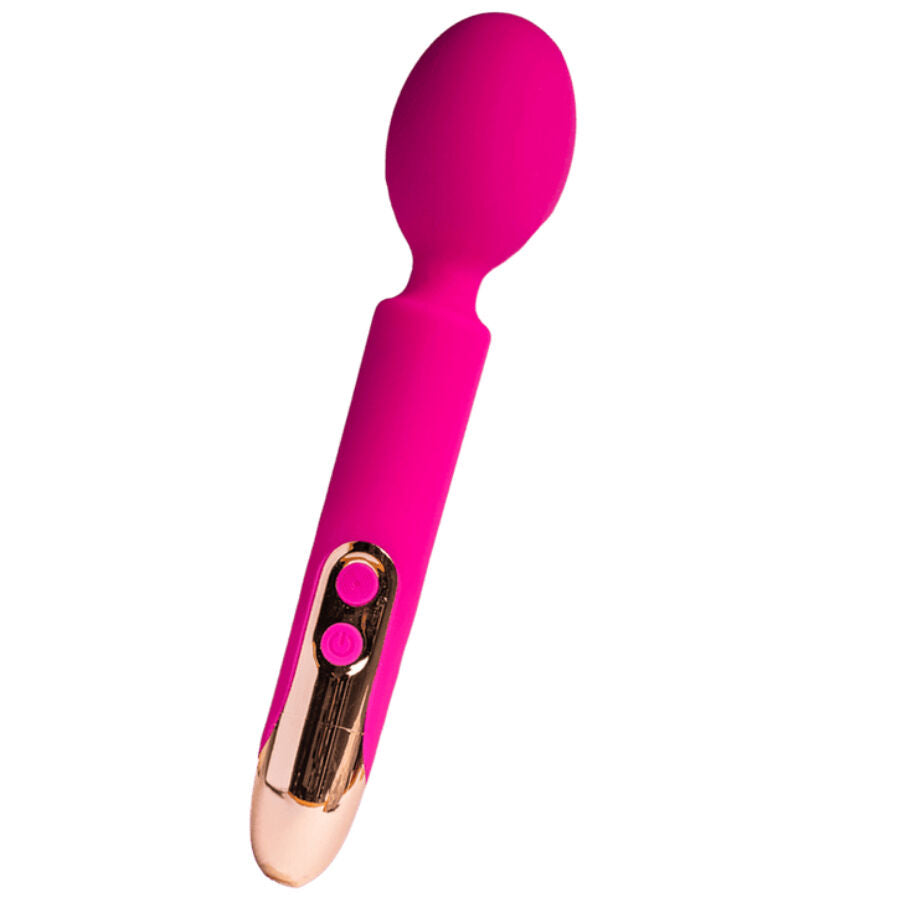 Vibratore Wand Flessibile Rocks-Off Oriel — Ricaricabile, Fucsia
