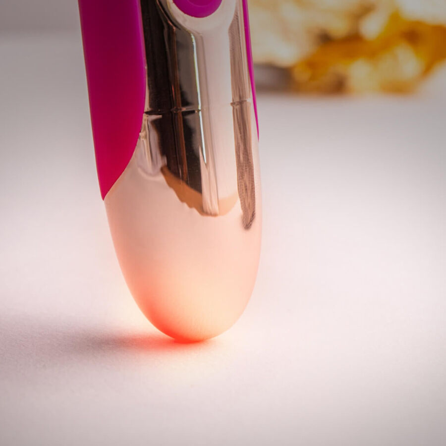 Vibratore Wand Flessibile Rocks-Off Oriel — Ricaricabile, Fucsia