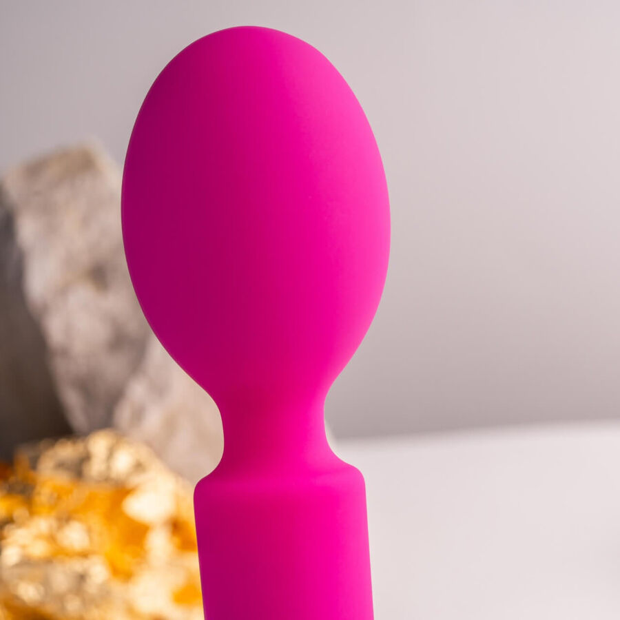 Vibratore Wand Flessibile Rocks-Off Oriel — Ricaricabile, Fucsia