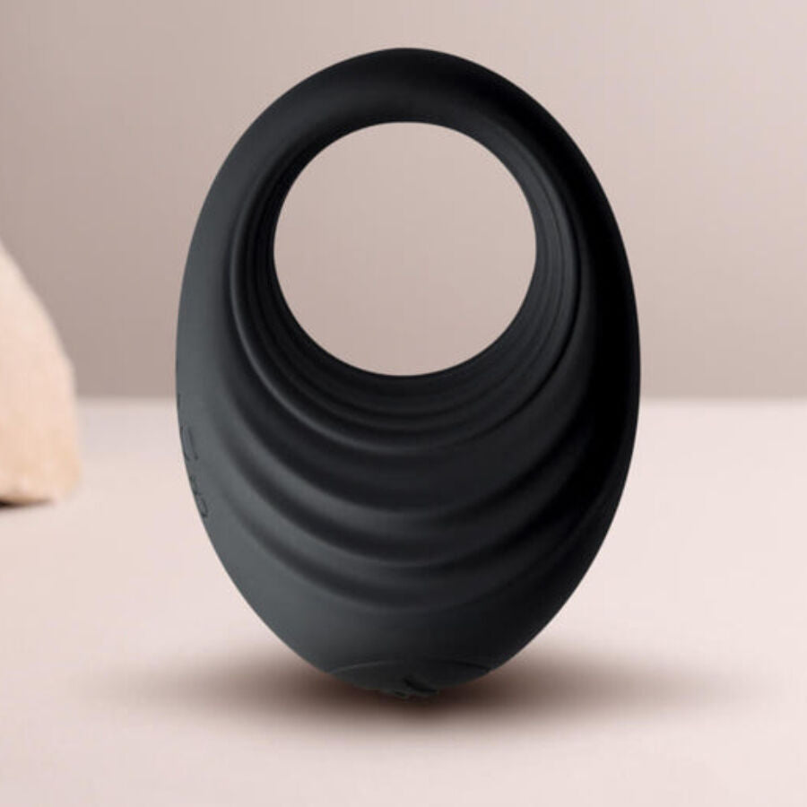Anello Fallico Vibrante Rocks-Off Spire — Silicone, Nero