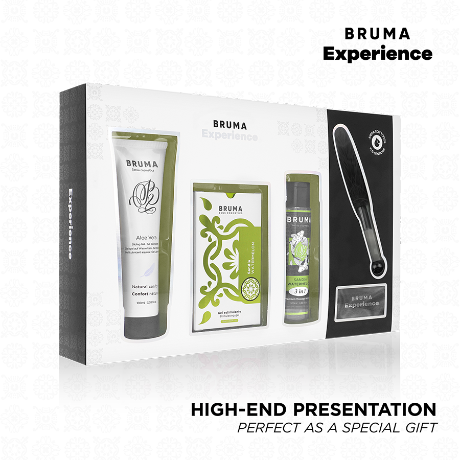 Kit Erotico con Gel Stimolante Bruma Xperience — Anguria