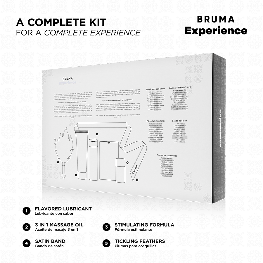 Kit Erotico Sensoriale Bruma Xperience — Fragola, Vibratore Liquido