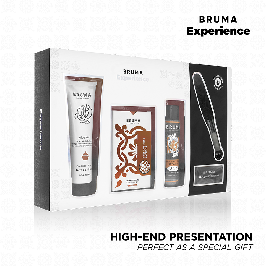 Kit Erotico Torta Americana Bruma Xperience — Gel Orgasmico