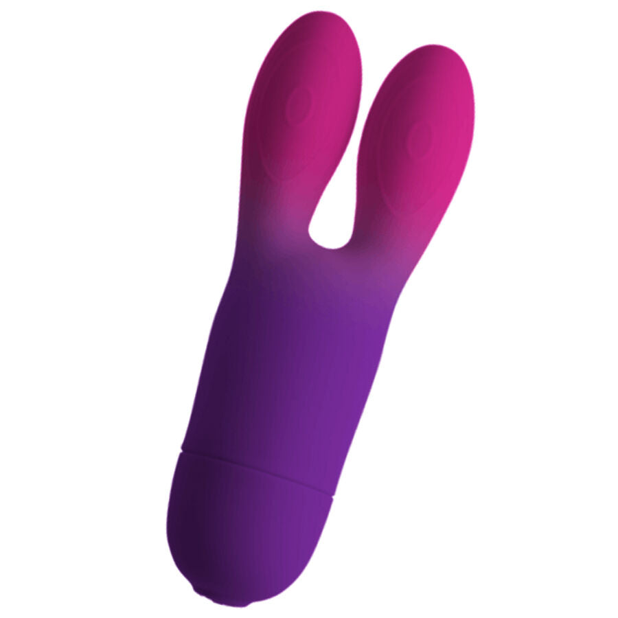 Vibratore Rabbit Flessibile Rocks-Off Glo-Girl Bunny — Viola