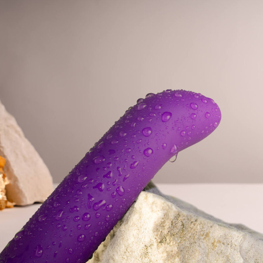 Vibratore Punto G Rocks-Off Chaiamo G — Silicone, Viola