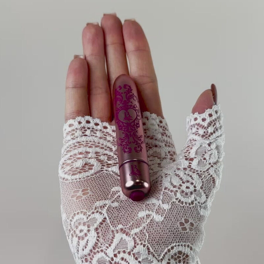 Vibratore Bullet Rocks-Off RO-90 Courtesan — 10 Modalità, Rosa