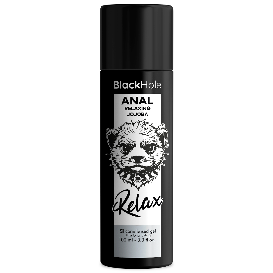 Lubrificante Anale Rilassante Black Hole Jojoba Relax — 100 ml