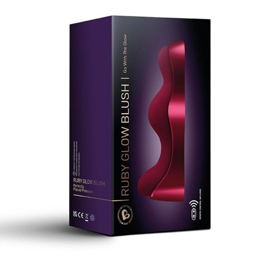 Vibratore da Seduta Rocks-Off Ruby Glow — Stimolatore Vulvare