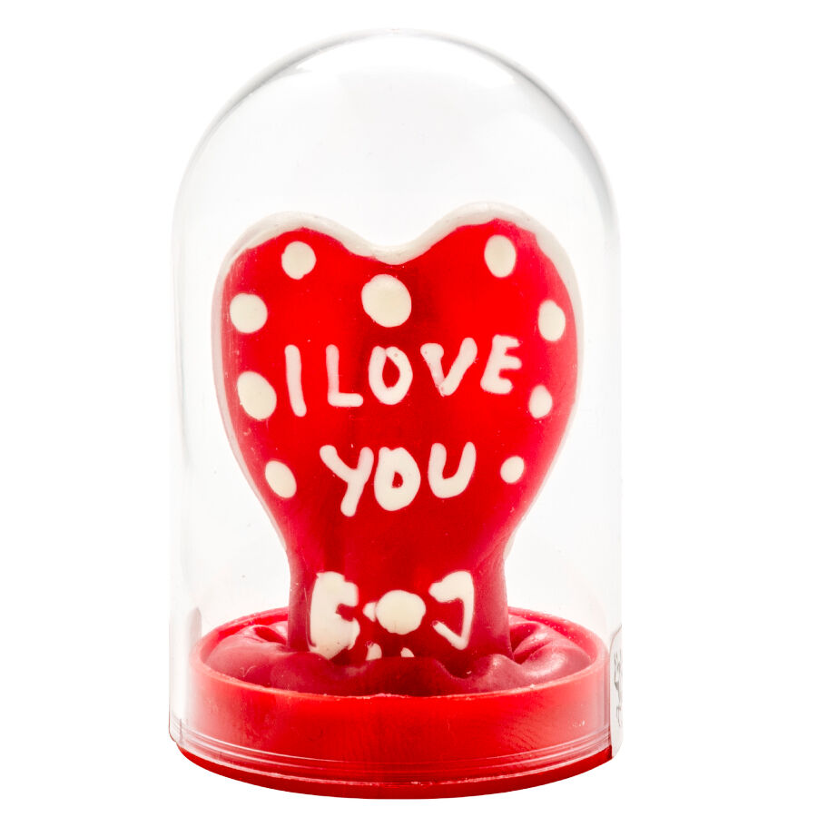 Preservativi Dipinti a Mano Condomerie I Love You — Cuore