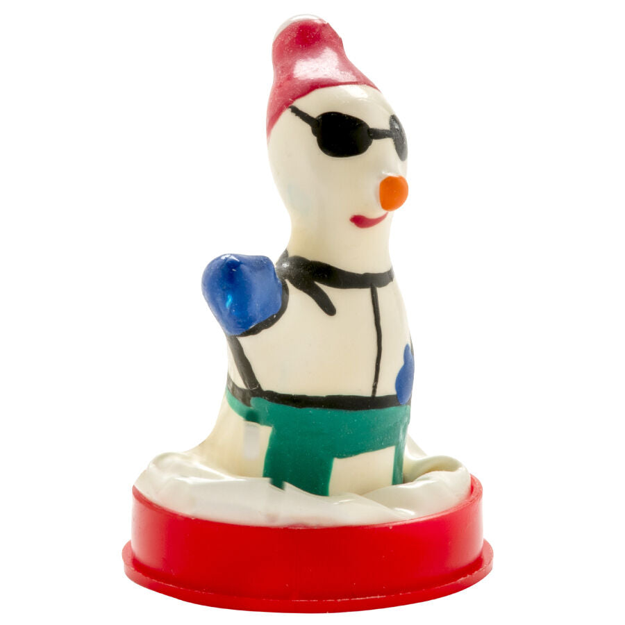 Preservativi Dipinti a Mano Condomerie Snowboarder — XL