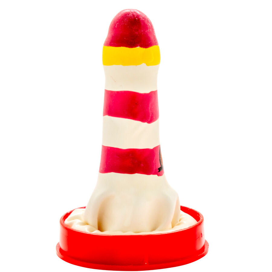 Preservativi Dipinti a Mano Condomerie Faro — Stile Amsterdam