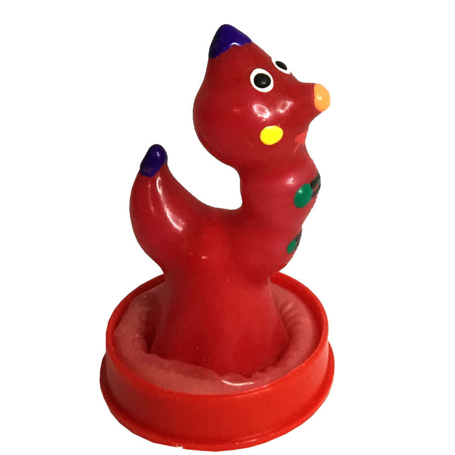 Preservativi Dipinti a Mano Condomerie Worm — Artigianali