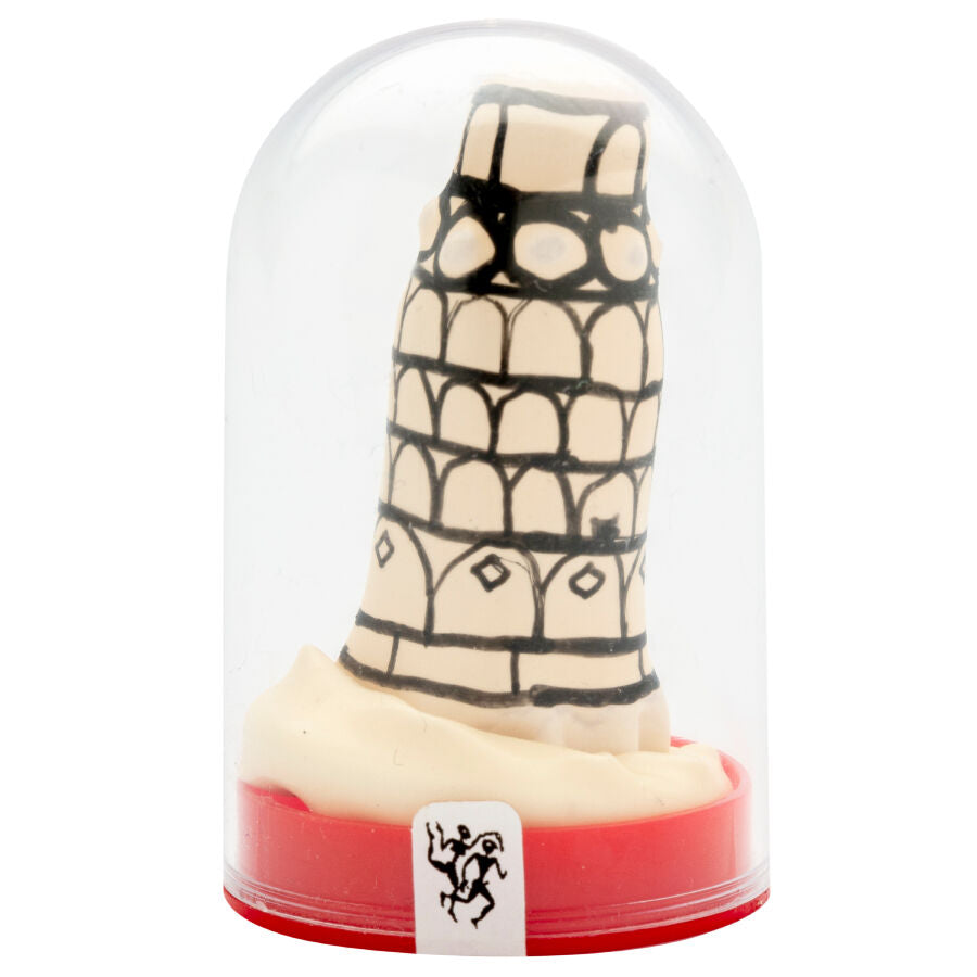 Preservativi Dipinti a Mano Condomerie Torre di Pisa — Artigianali