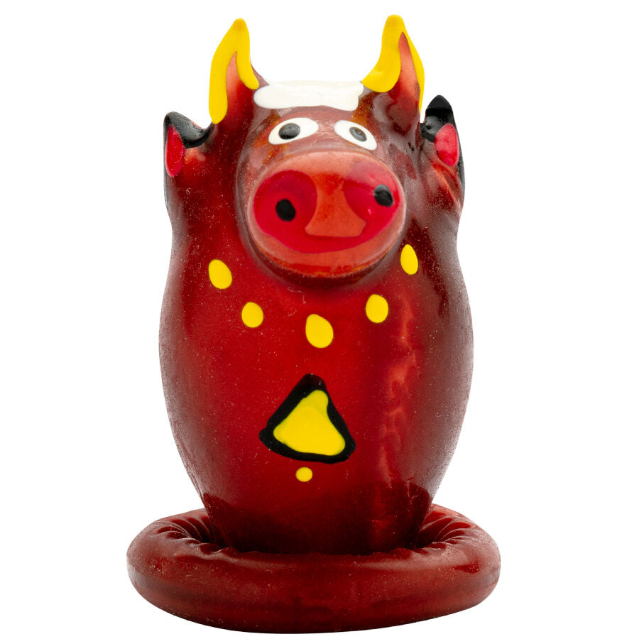 Preservativi Dipinti a Mano Condomerie — Modello Toro