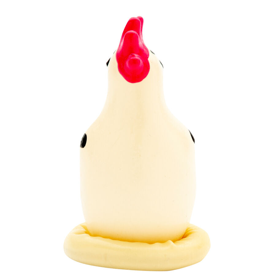 Preservativi Dipinti a Mano Condomerie Cocky Rooster — Artigianali