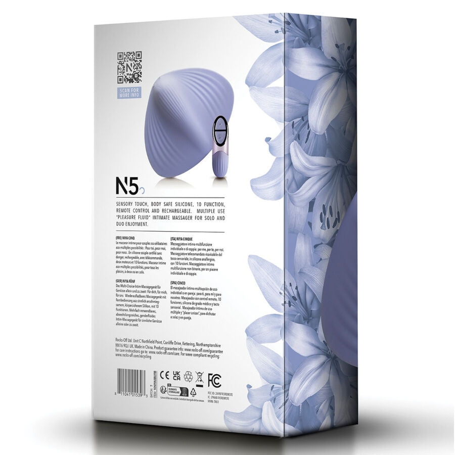 Vibratore Wand Multiuso Niya N5 — Silicone, Telecomando