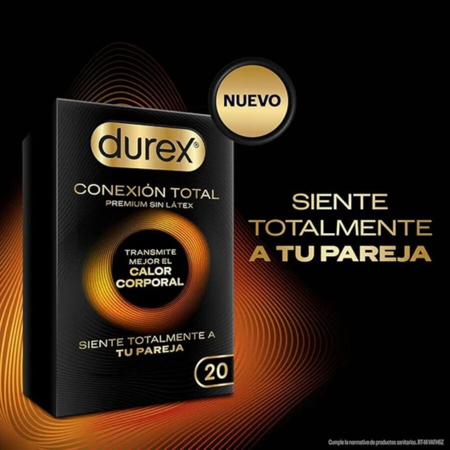 Preservativi Senza Lattice Durex Total Connection — 20 pz