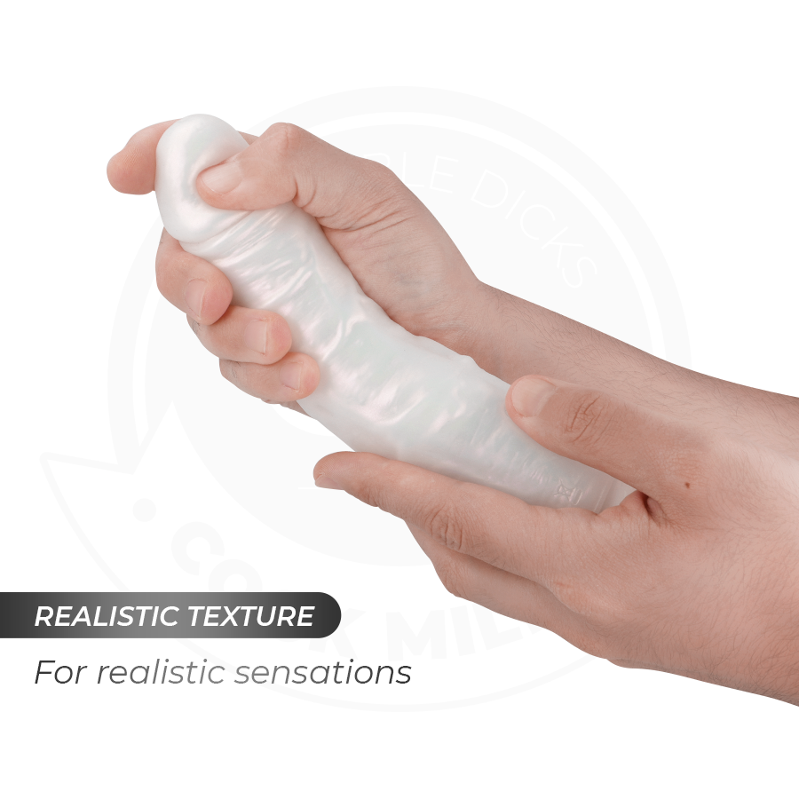 Dildo Realistico Vibrante con Luce Cock Miller — 20,5 cm