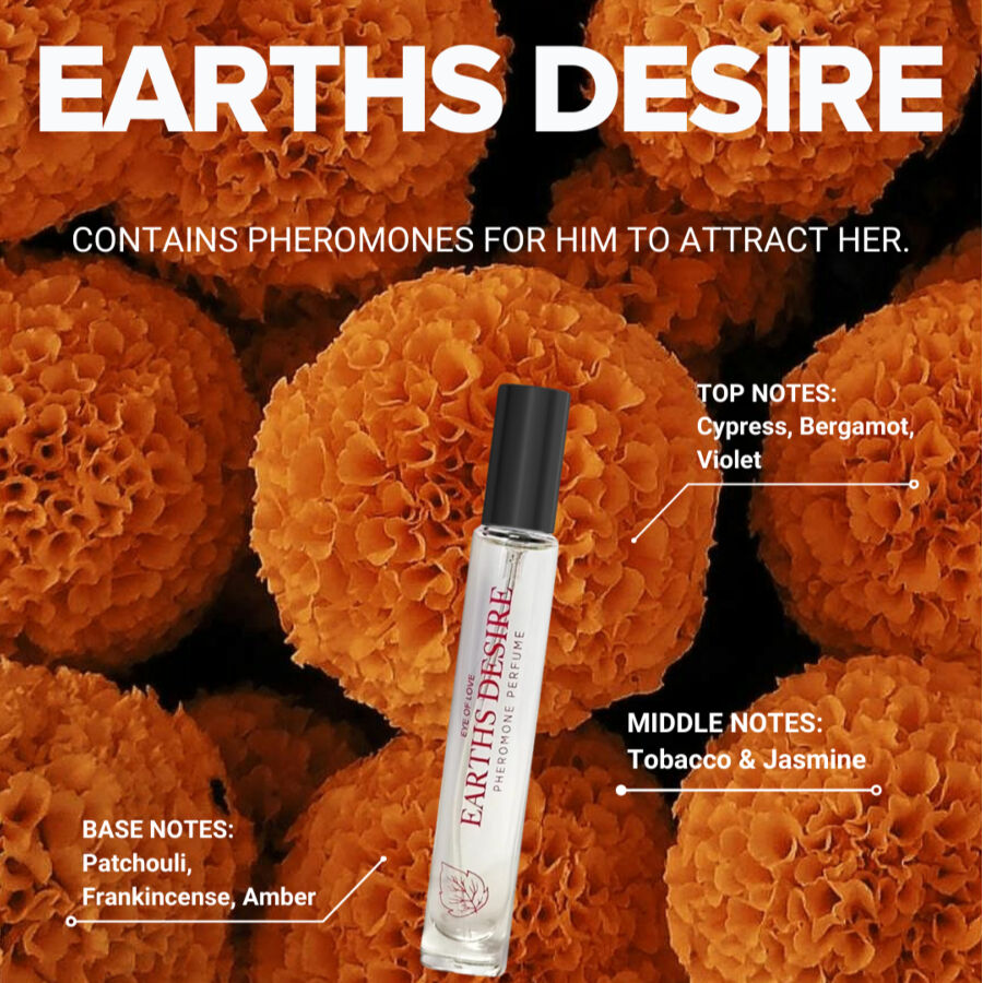 Profumo con Feromoni da Uomo Eye of Love Earths Desire — 30 ml