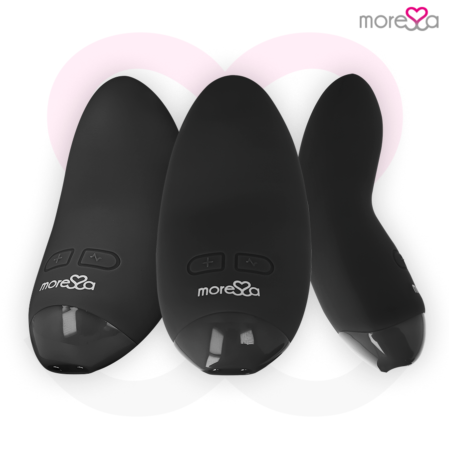 Vibratore Clitoride Moressa Blossom — 6 Modalità, Nero
