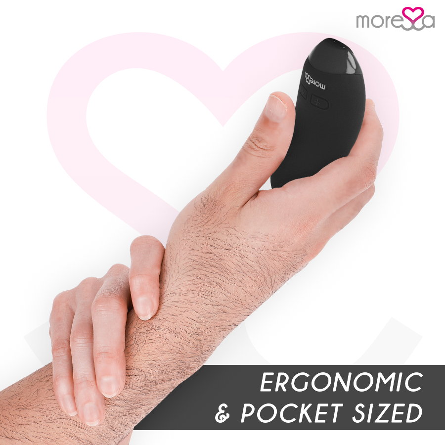 Vibratore Clitoride Moressa Blossom — 6 Modalità, Nero