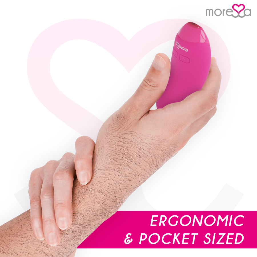 Vibratore Clitoride Moressa Blossom — 6 Modalità, Rosa