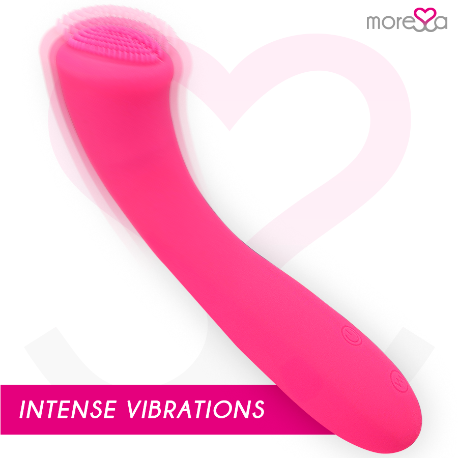 Vibratore Clitoride Flessibile Moressa Celso — Silicone Ricaricabile