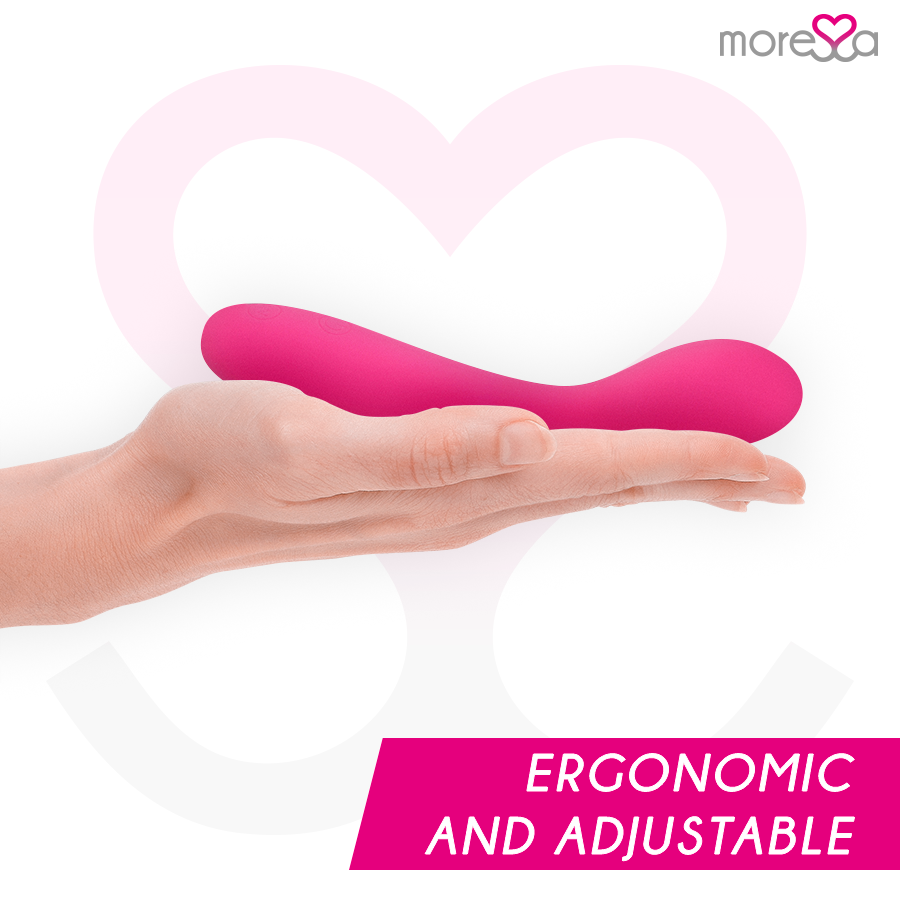 Vibratore Punto G Moressa Druso Premium — Silicone Ricaricabile