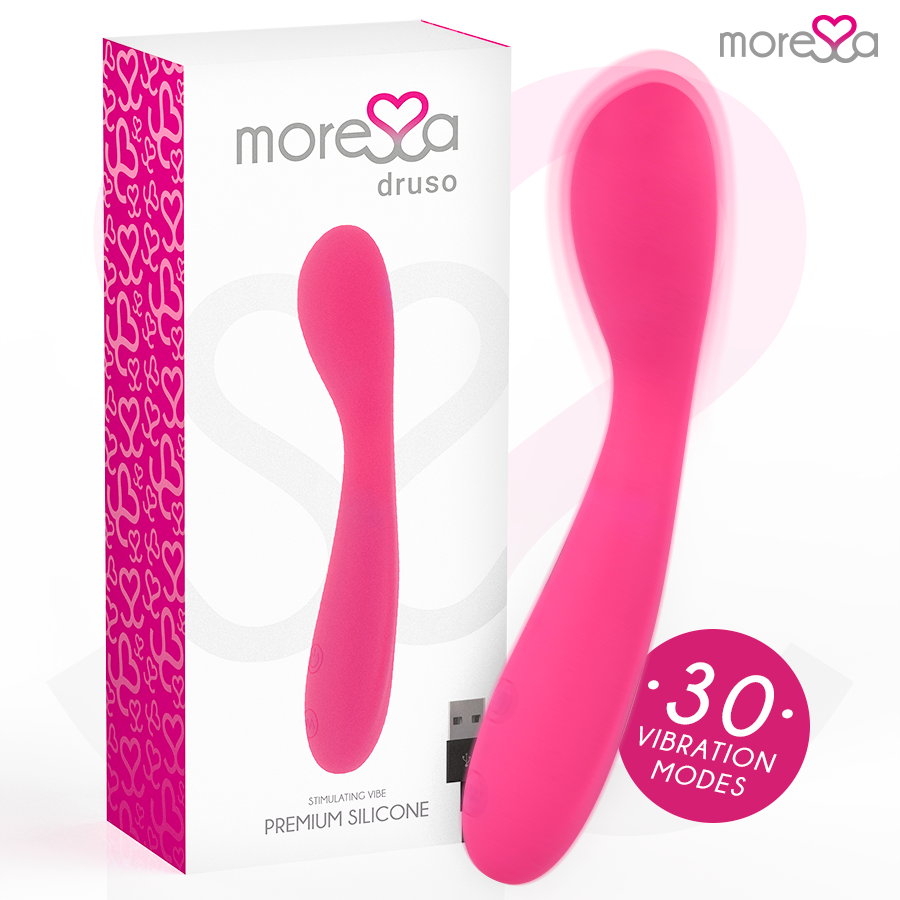 Vibratore Punto G Moressa Druso Premium — Silicone Ricaricabile