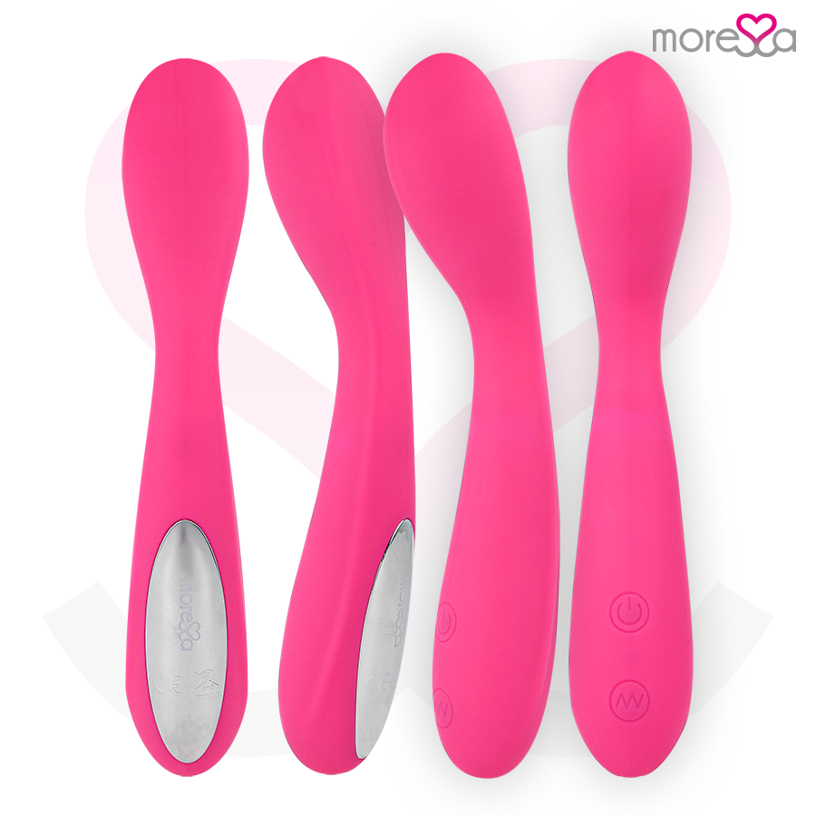 Vibratore Punto G Moressa Druso Premium — Silicone Ricaricabile