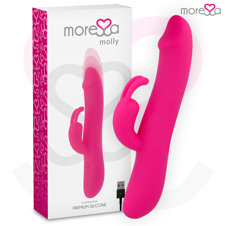 Vibratore Rabbit Clitoride Moressa Molly — Silicone Ricaricabile