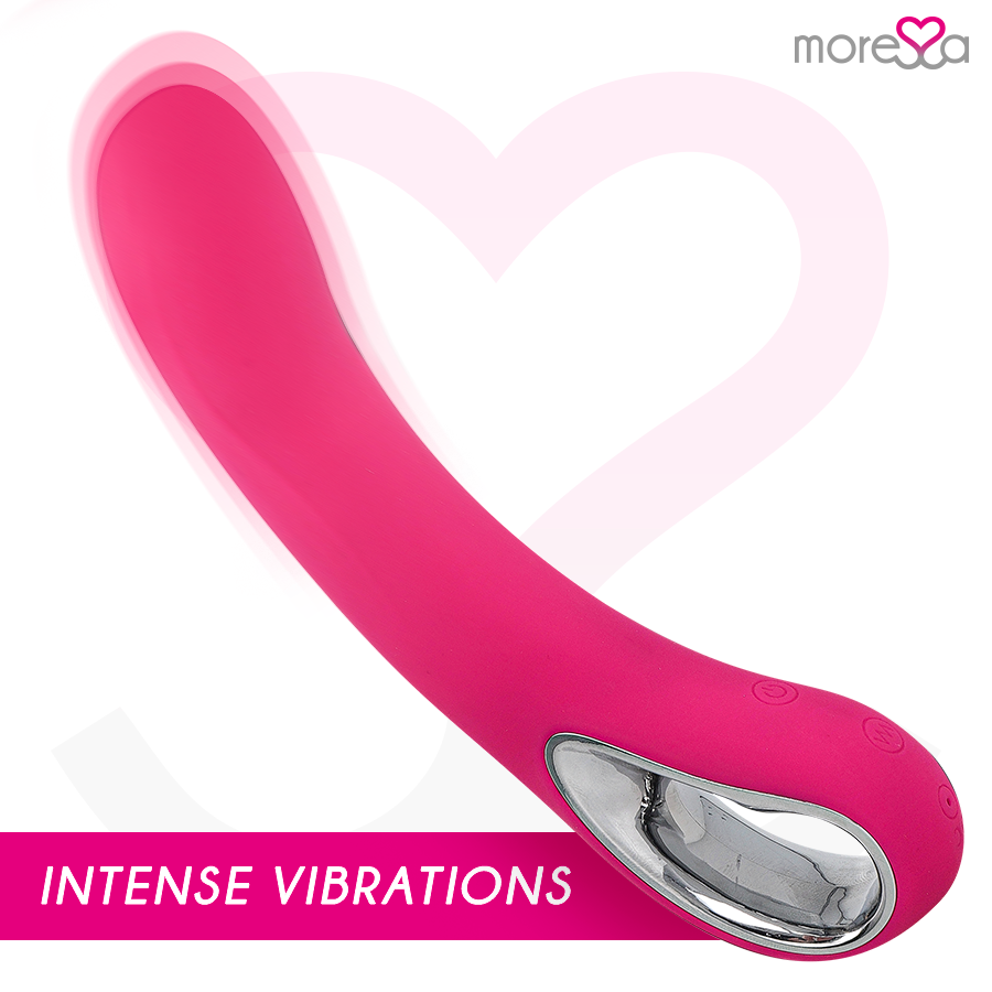 Vibratore Punto G Ricaricabile Moressa Nelson — Silicone
