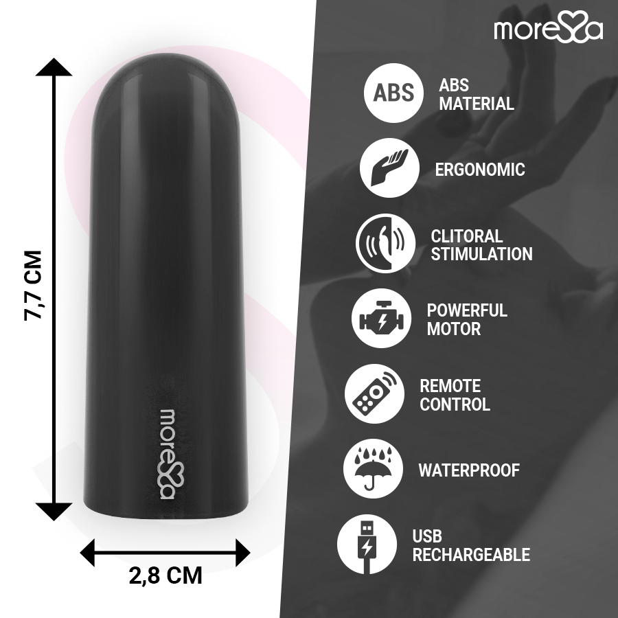 Vibratore Telecomandato Clitoride Moressa Nix — Discreto