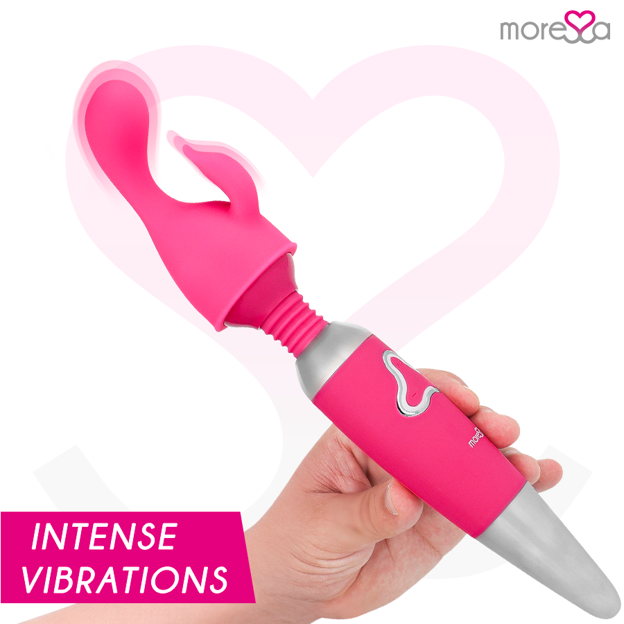Vibratore Wand Ricaricabile Moressa Odilon — Silicone Premium
