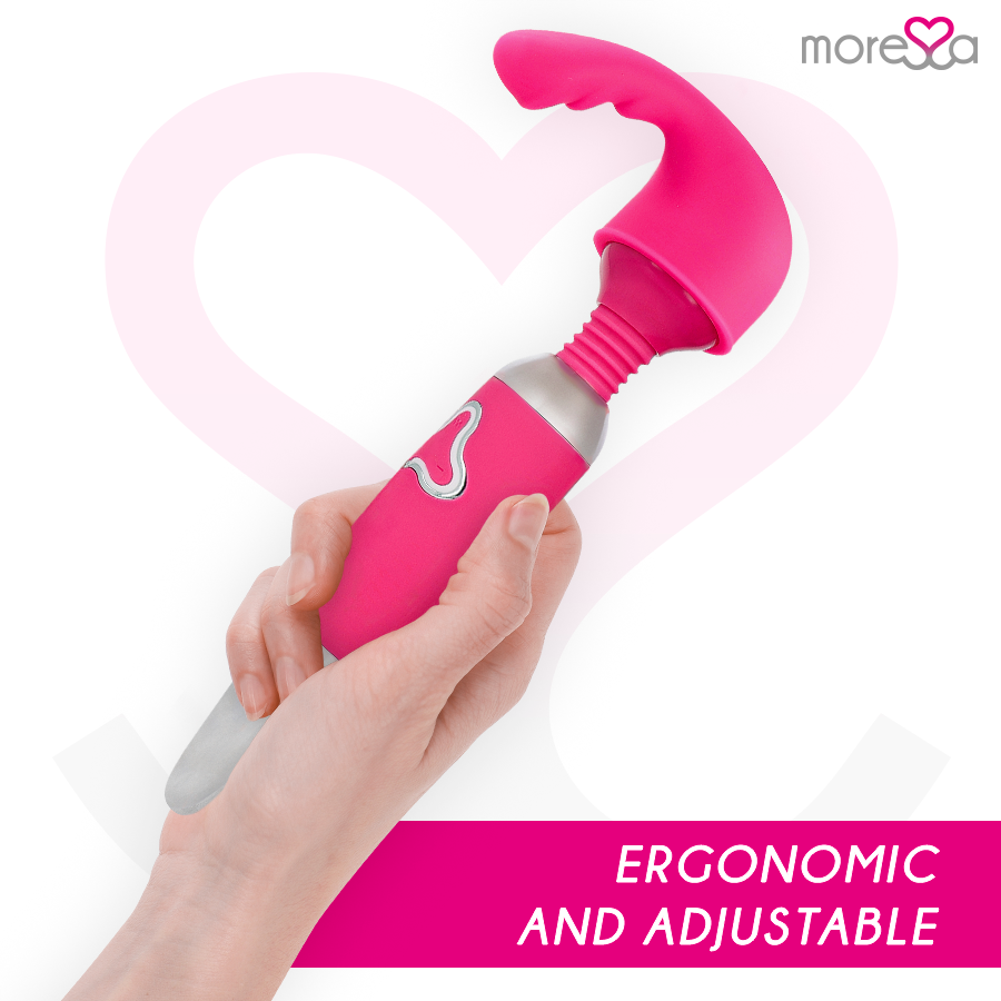 Vibratore Wand Ricaricabile Moressa Odilon — Silicone Premium