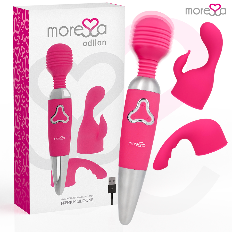 Vibratore Wand Ricaricabile Moressa Odilon — Silicone Premium