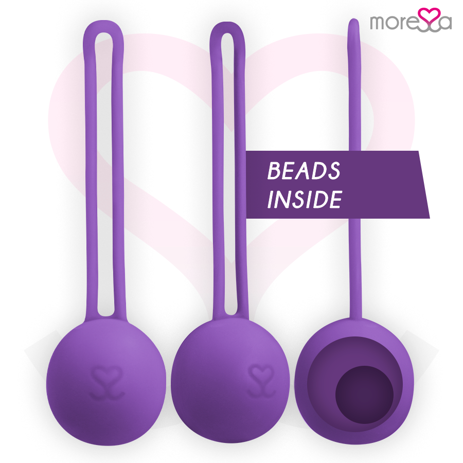 Pallina Cinese Pavimento Pelvico Moressa Osian One — Silicone, Lilla