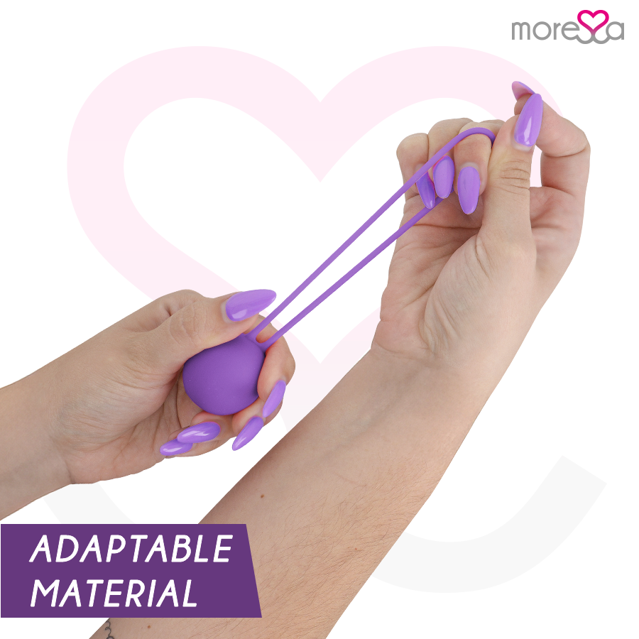 Pallina Cinese Pavimento Pelvico Moressa Osian One — Silicone, Lilla